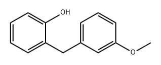 2-羟基-3′-甲氧基二苯乙烷 结构式