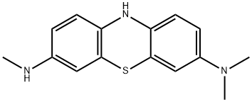 10H-Phenothiazine-3,7-diamine, N3,N3,N7-trimethyl- 结构式