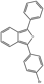 1-(4-溴苯基)-3-苯基异苯并呋喃 结构式