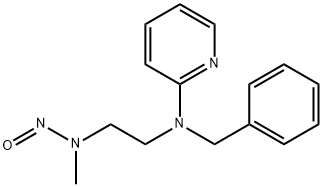 N-亚硝基盐酸曲吡那敏 结构式