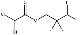 Acetic acid, 2,2-dichloro-, 2,2,3,3-tetrafluoropropyl ester 结构式