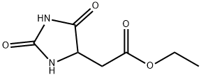 4-Imidazolidineacetic acid, 2,5-dioxo-, ethyl ester 结构式