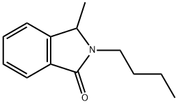 1H-Isoindol-1-one, 2-butyl-2,3-dihydro-3-methyl- 结构式