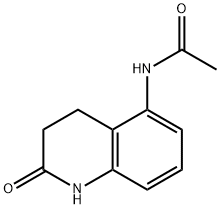 N-(2-Oxo-1,2,3,4-tetrahydroquinolin-5-yl)acetamide 结构式