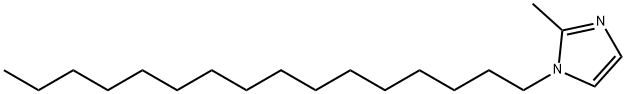 1H-Imidazole, 1-hexadecyl-2-methyl- 结构式