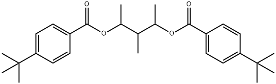 Benzoic acid, 4-(1,1-dimethylethyl)-, 1,2,3-trimethyl-1,3-propanediyl ester (9CI) 结构式