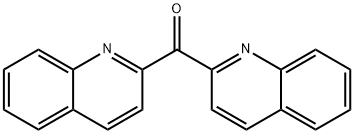 甲基酮,二-2-喹啉基- 结构式