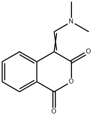 1H-2-Benzopyran-1,3(4H)-dione, 4-[(dimethylamino)methylene]- 结构式