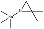 Aziridine, 2,2-dimethyl-1-(trimethylstannyl)- 结构式