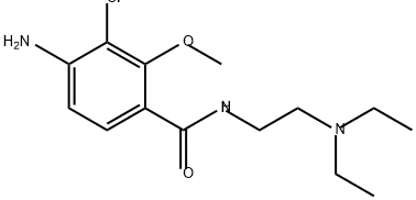 甲氧氯普胺杂质25 结构式