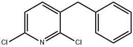 3-Benzyl-2,6-dichloropyridine 结构式