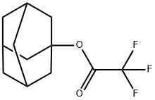 Acetic acid, 2,2,2-trifluoro-, tricyclo[3.3.1.13,7]dec-1-yl ester 结构式