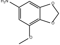 7-甲氧基苯并[D][1,3]二羟基-5-胺 结构式