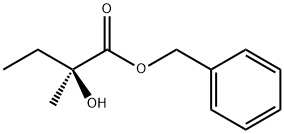 Butanoic acid, 2-hydroxy-2-methyl-, phenylmethyl ester, (2S)- 结构式