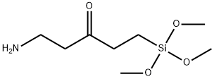 1-Amino-5-(trimethoxysilyl)pentan-3-one 结构式