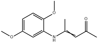 3-Penten-2-one, 4-[(2,5-dimethoxyphenyl)amino]- 结构式