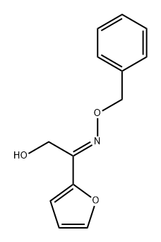 Ethanone, 1-(2-furanyl)-2-hydroxy-, O-(phenylmethyl)oxime, (1E)- 结构式