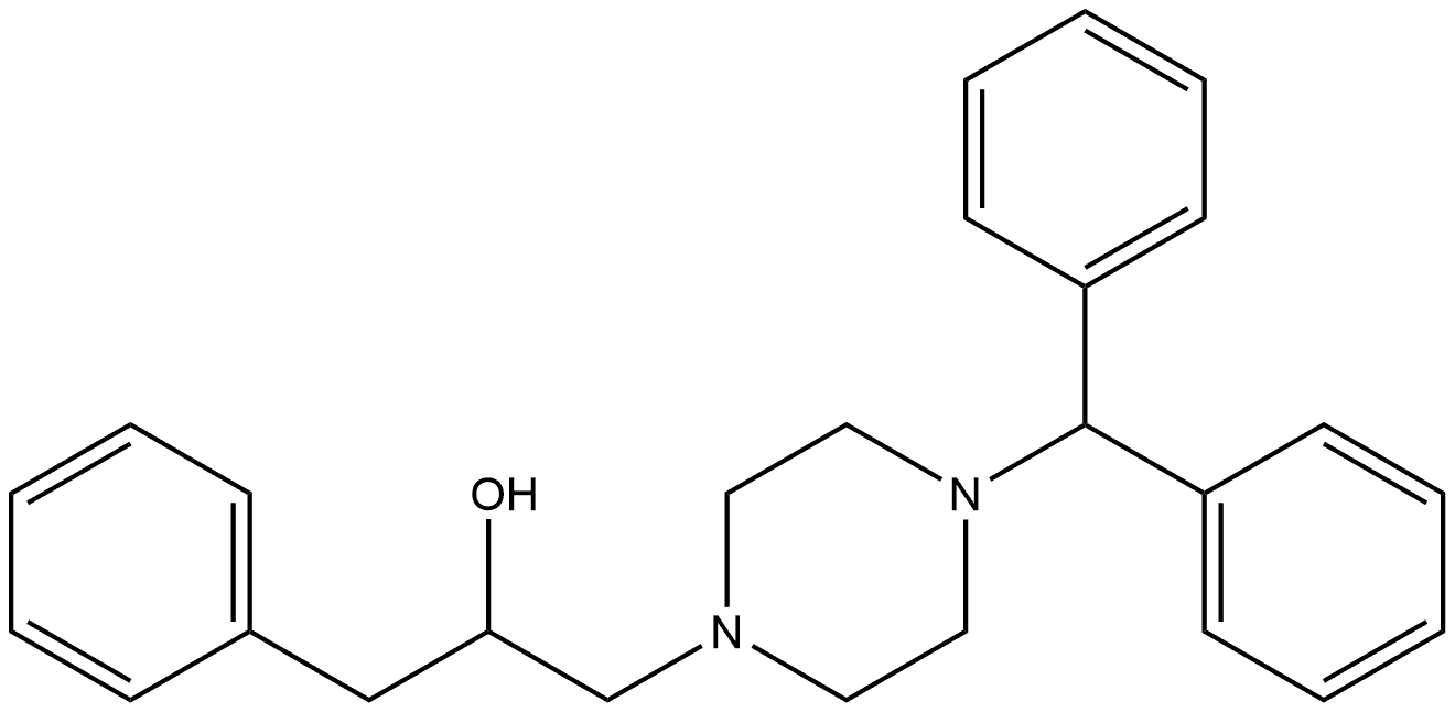 桂利嗪杂质 结构式