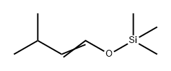 Silane, trimethyl[(3-methyl-1-buten-1-yl)oxy]- 结构式