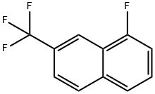 Naphthalene, 1-fluoro-7-(trifluoromethyl)- 结构式