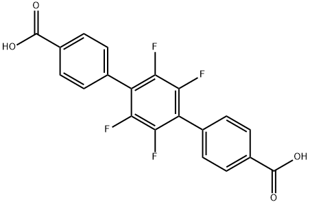 2',3',5',6'-四氟-[1,1':4',1''-三联苯]-4,4''-二羧酸 结构式