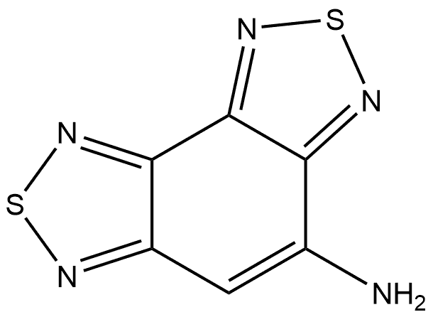 BENZO[1,2-C:3,4-C']BIS[1,2,5]THIADIAZOL-4-YLAMINE 结构式