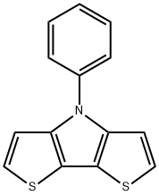4-苯基-4H-二噻吩并[3,2-B:2',3'-D]吡咯 结构式