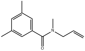 Benzamide, N,3,5-trimethyl-N-2-propen-1-yl- 结构式