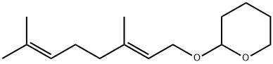 2H-Pyran, 2-[[(2E)-3,7-dimethyl-2,6-octadienyl]oxy]tetrahydro- 结构式