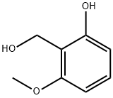 2-(羟甲基)-3-甲氧基苯酚 结构式