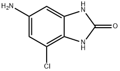 2H-Benzimidazol-2-one,6-amino-4-chloro-1,3-dihydro-(9CI) 结构式