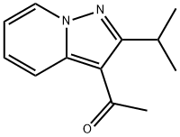 Ethanone, 1-[2-(1-methylethyl)pyrazolo[1,5-a]pyridin-3-yl]- 结构式