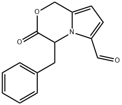 3-OXO-4-BENZYL-3,4-DIHYDRO-1H-PYRROLO [2,1-C] OXAZINE-6-METH 结构式