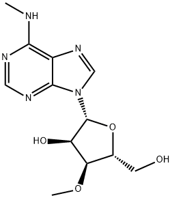 Adenosine, N-methyl-3'-O-methyl- (9CI) 结构式