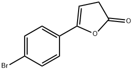 2(3H)-Furanone, 5-(4-bromophenyl)- 结构式