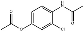 Acetamide, N-[4-(acetyloxy)-2-chlorophenyl]- 结构式