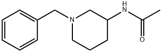 Acetamide, N-[1-(phenylmethyl)-3-piperidinyl]- 结构式