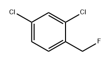 Benzene, 2,4-dichloro-1-(fluoromethyl)- 结构式