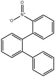 2-硝基-1,1′:2′,1′′-三联苯 结构式
