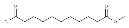 Undecanoic acid, 11-chloro-11-oxo-, methyl ester 结构式