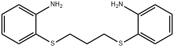 Benzenamine, 2,2'-[1,3-propanediylbis(thio)]bis- 结构式
