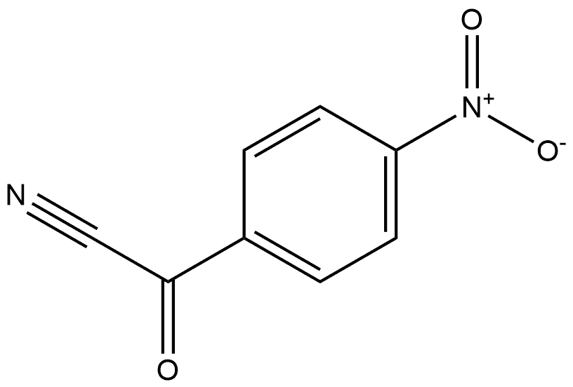 Benzeneacetonitrile, 4-nitro-α-oxo- 结构式