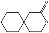 3-Oxaspiro[5.5]undecan-2-one 结构式