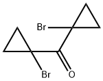 Methanone, bis(1-bromocyclopropyl)- 结构式