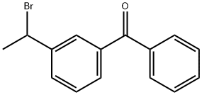 Methanone, [3-(1-bromoethyl)phenyl]phenyl- 结构式