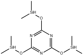 1,3,5-Triazine, 2,4,6-tris[(dimethylsilyl)oxy]- 结构式