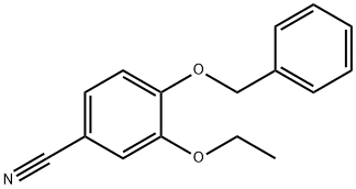 Benzonitrile, 3-ethoxy-4-(phenylmethoxy)- 结构式