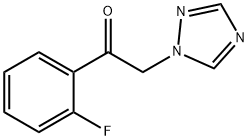 Ethanone, 1-(2-fluorophenyl)-2-(1H-1,2,4-triazol-1-yl)- 结构式