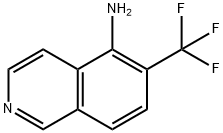 6-(三氟甲基)异喹啉-5-胺 结构式