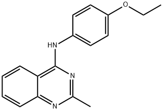 N-(4-Ethoxyphenyl)-2-methylquinazolin-4-amine 结构式